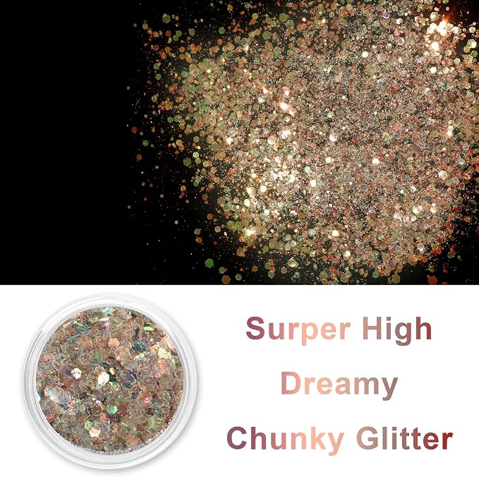 Renfio Opal Chunky Glitter - Image 2