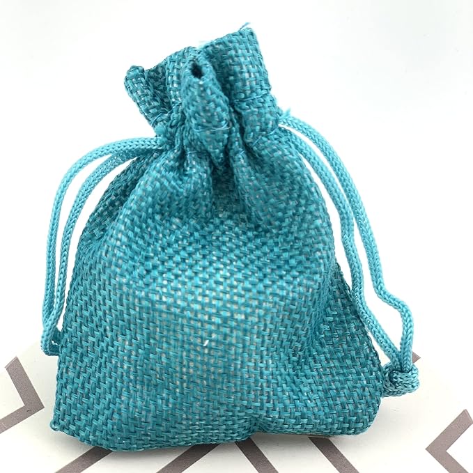 Palmhomee Pack of 25 Burlap Gift Bags - Image 4