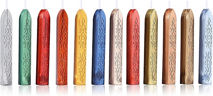 Yoption 12 Pcs Sealing Wax Sticks - Image 2