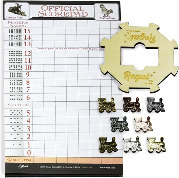 Regal Games Mexican Train Domino Expansion Set by RegalGames