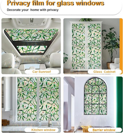 Window Privacy Film Stain Glass Window Film Rainbow Window Film Window clings - Image 6