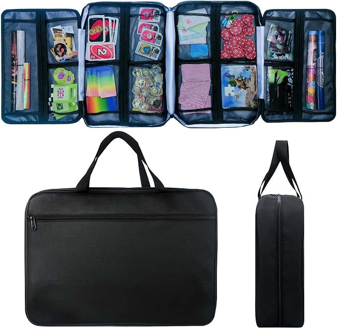 17-Pocket Board Game Organizer Carry Case by Mi+Ya+Mi+Lai
