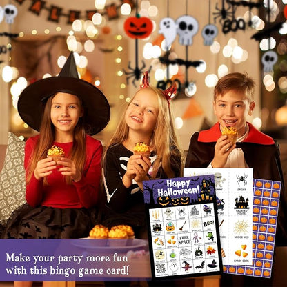 Halloween Bingo Game Cards, 24 Players Halloween Bingo Game - Image 6
