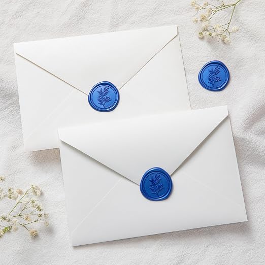 PONATIA Eucalyptus Wedding Invitation Envelope Seal Stickers, Christmas Cards - Image 3