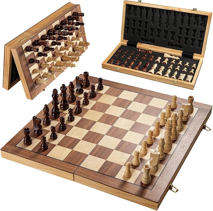 12 Inch Portable Travel Chess Set by WelcometoVahome