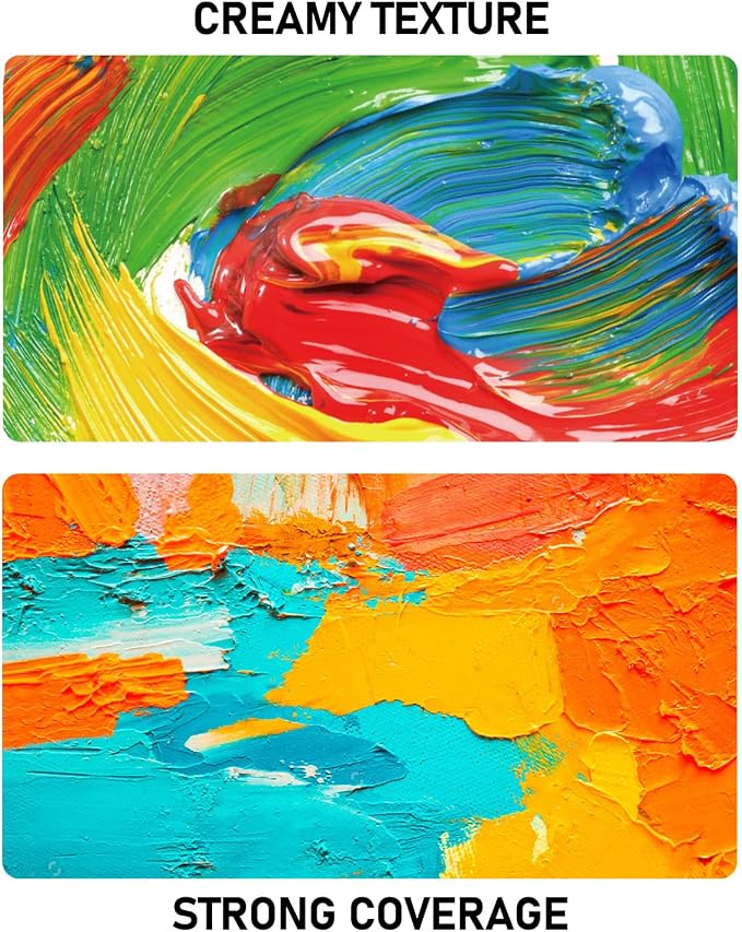 15 Colors Large Acrylic Paint Set Art Painting Bulk Supplies - Image 3