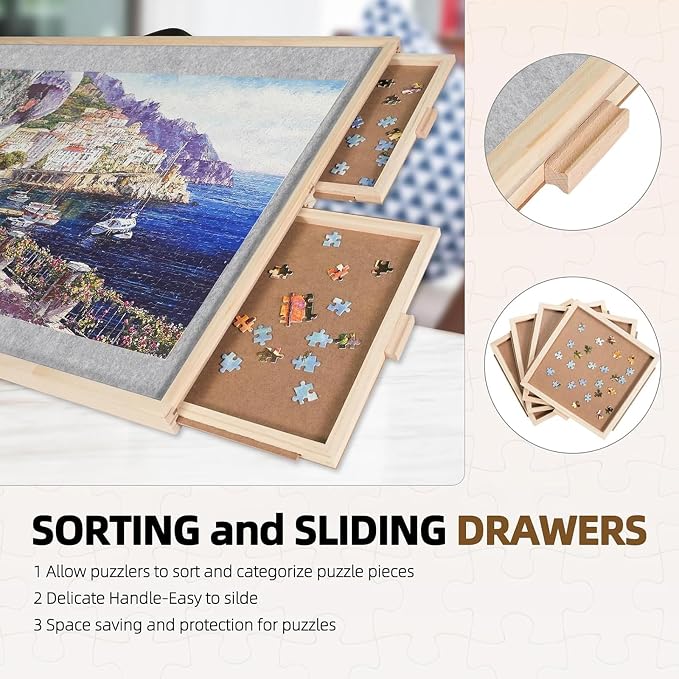 ALL4JIG 2000 Pieces Rotating Puzzle Board - Image 4
