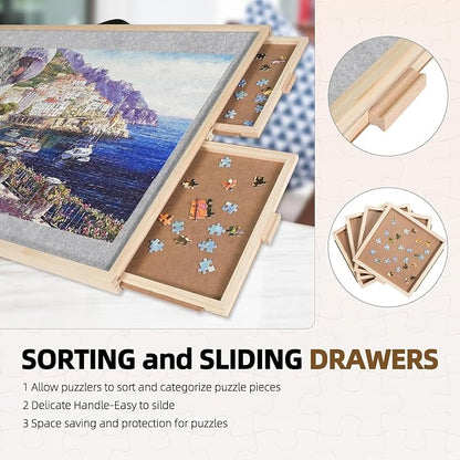 ALL4JIG 2000 Pieces Rotating Puzzle Board - Image 4