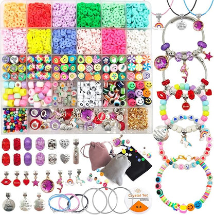 leitait Girls Toys Bracelet Making Kit - Image 7