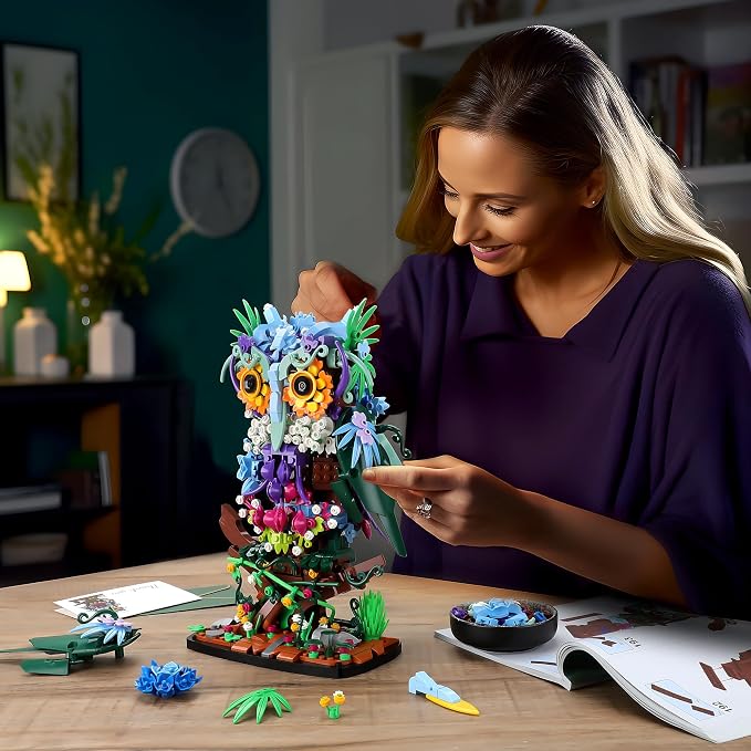JOJO&Peach Floral Owl Toy Building Sets - Image 7