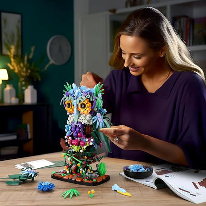 JOJO&Peach Floral Owl Toy Building Sets - Image 7