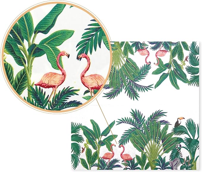 80-Pack Napkins Disposable Paper Towel Cocktail Dinner Party Decoration - Image 3