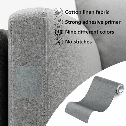 Fabric Repair Patches, Linen Repair Tape Self-Adhesive Fabric Patches Durable - Image 4