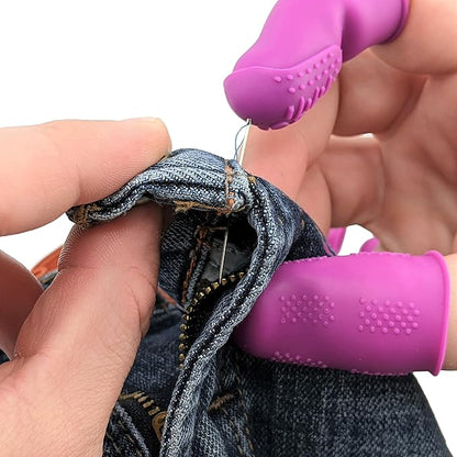Hand Sewing Essential Kit | Featuring THIK-Grip Thimble | Including Needles - Image 4