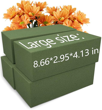 Max Shape Floral Foam Blocks Large 9 Inch, Wet Flower Foam Bricks, Floral Foam by MaxShape