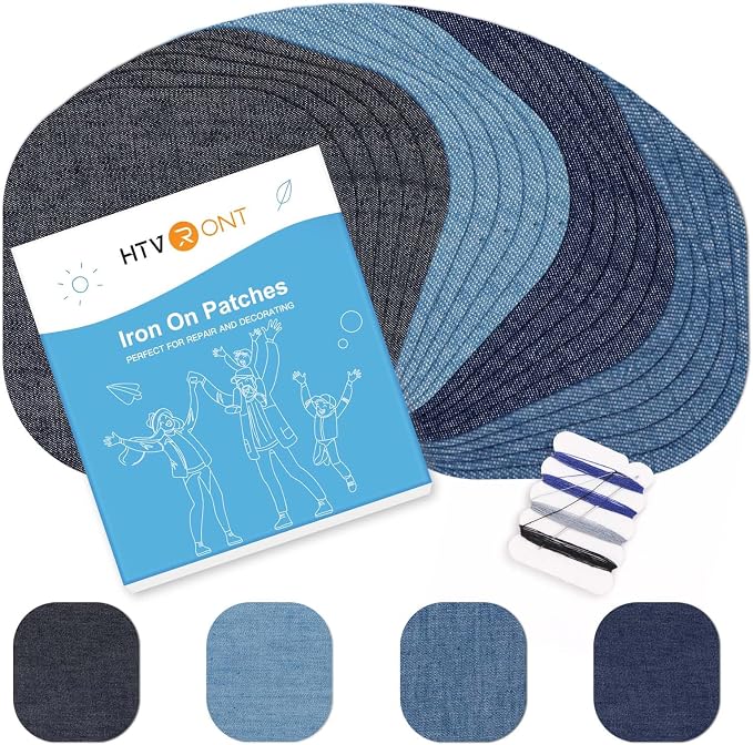 HTVRONT Iron on Patches for Clothing Repair by HTVRONT