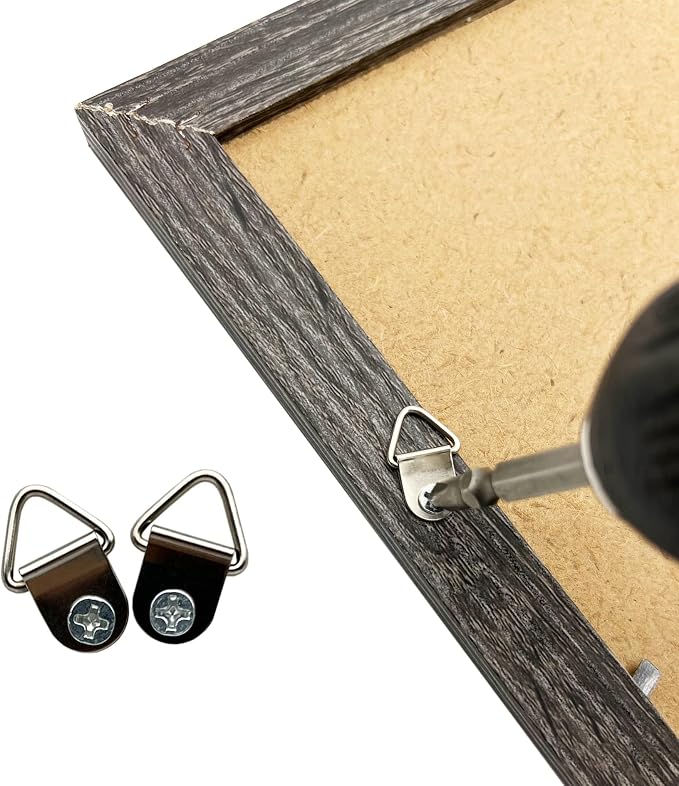 Silver Triangle Ring Picture Hangers - Image 5