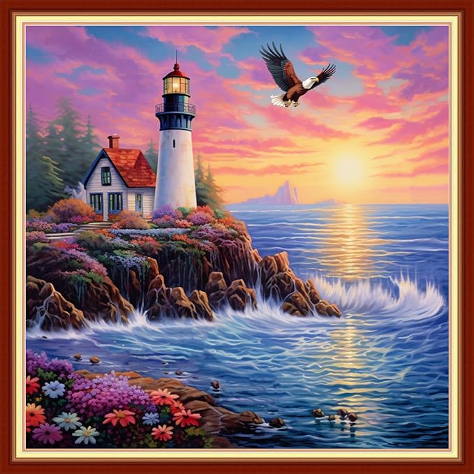 Redxing Stamped Cross Stitch Kits Full Range of Embroidery Starter Kits- by RedxingStampedCrossStitchK