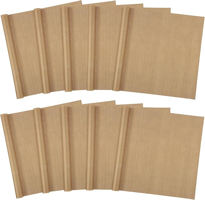 Svaldo Teflon Sheets for Heat Press 16x24, 10 Pack, Heat Press Paper for T - Image 2