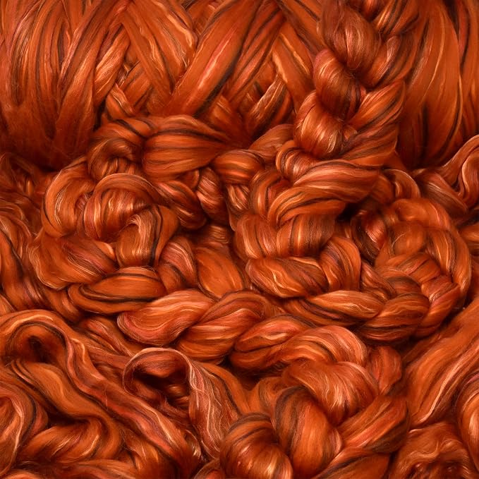 Merino Silk Luxe Tonal Designer Blend. Superfine Merino, Mulberry Silk - Image 3