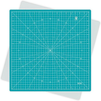 Headley Tools 17"x17" Rotating Cutting Mat, Self Healing Mat by HeadleyTools