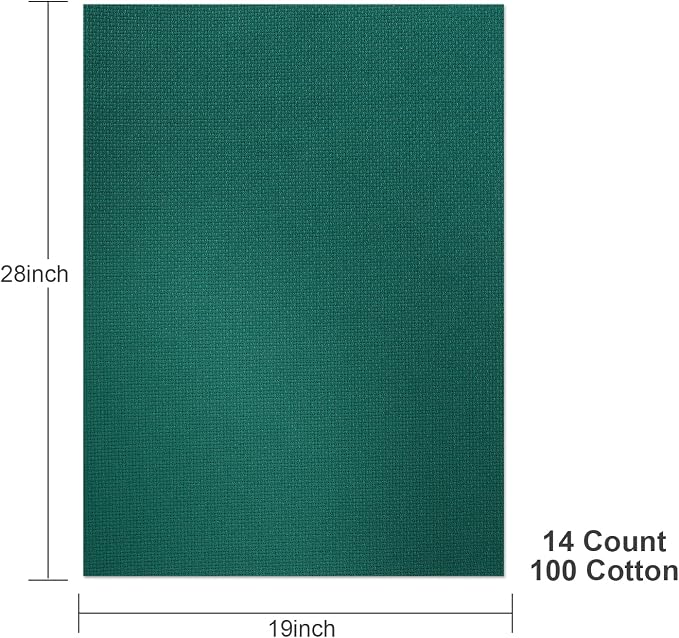 Aida Cloth 14 Count Cross Stitch Fabric - Image 2