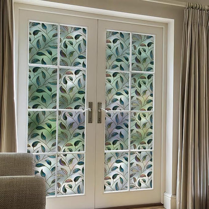 DKTIE Static Cling Decorative Window Film Vinyl Non Adhesive Privacy Film - Image 4