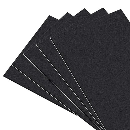 MAGZO 5Pcs Adhesive Foam Padding 1/8 in Thick X 12 in X 8 in, Closed Cell Foam by MAGZO