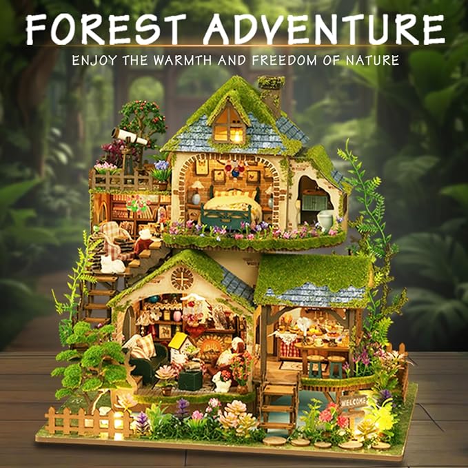 DIY Miniature House Kit, Mini House Building Kit - Image 2
