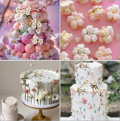 1 Pcs 3D Embossed Flower Fondant Mold, Exquisite Butterfly Lily Chocolate - Image 4