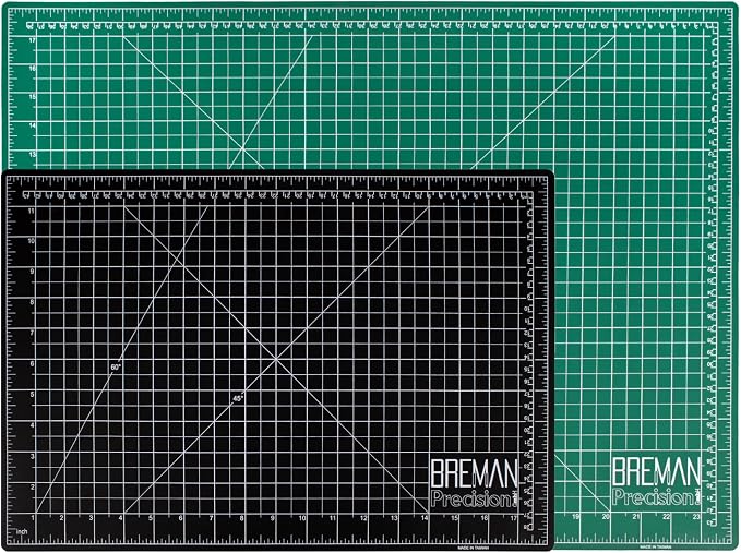Breman Precision 12x18 & 18x24 Inch Self Healing Cutting Mat by WAPortman