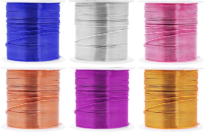 Mandala Crafts 20 Gauge Anodized Aluminum Craft Wire by MandalaCrafts