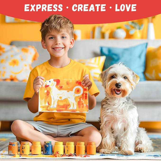 Simetufy 12 Pack 8x10 Canvas Boards - Image 3