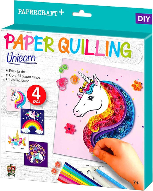 C.S. Kids DIY Paper Quilling Arts & Crafts Gifts – Unicorn| 3D Paper Quilling by CSKidsLtd