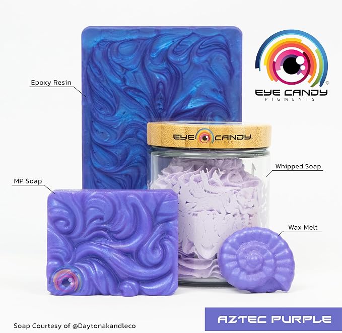 Eye Candy Pigments Premium Purple Mica Powder - Image 3