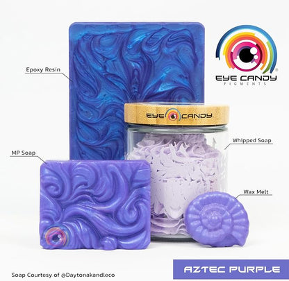 Eye Candy Pigments Premium Purple Mica Powder - Image 3