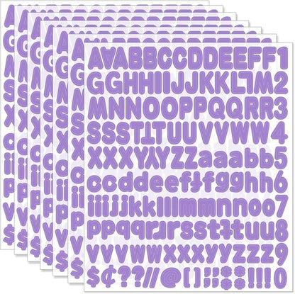 Alphabet Stickers, Mailbox Numbers & Bulletin Boards by Starboling