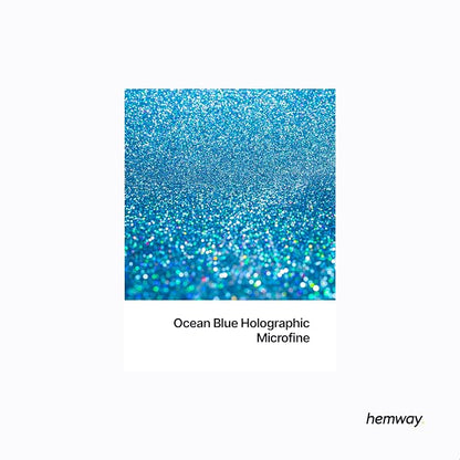 Hemway Polyurethane & Epoxy Resin Glitter 100g / 3.5oz Metallic Crystal Flake - Image 2