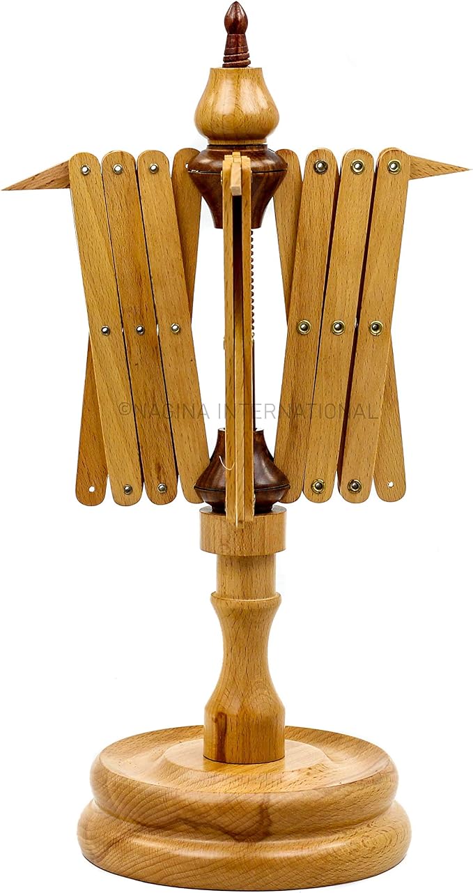 Wooden Handcrafted Heavy Duty Wooden Yarn Ball Winder - Image 8