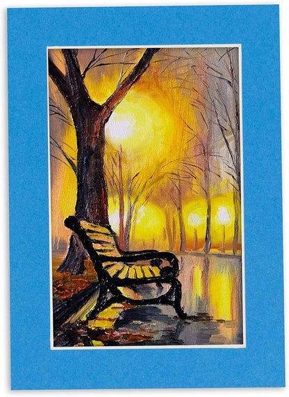 Pack of 25 Acid Free 8.5x11 Mats Bevel Cut - Image 7