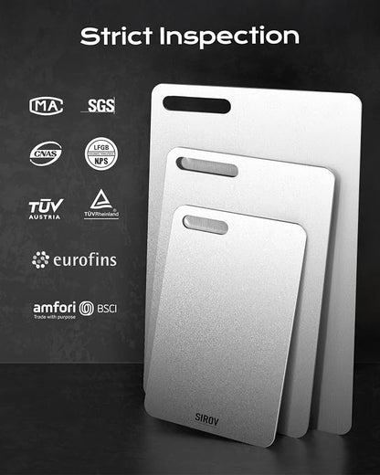 Titanium Cutting Board, 100% Pure Titanium Kitchen Cutting Board, Non-Toxic & - Image 7