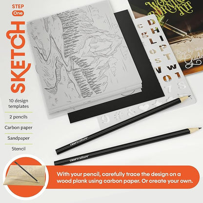 Craft Culture Beginners Wood Burning Kit - Image 3