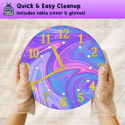 Paint Pouring DIY Clock Kit - Image 7