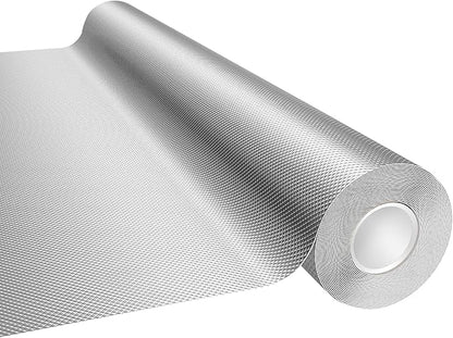 Mylar Film Roll 4FT x 30FT, 6 Mil Silver Diamond Film Foil Roll, Heavy-Duty by Ghguole