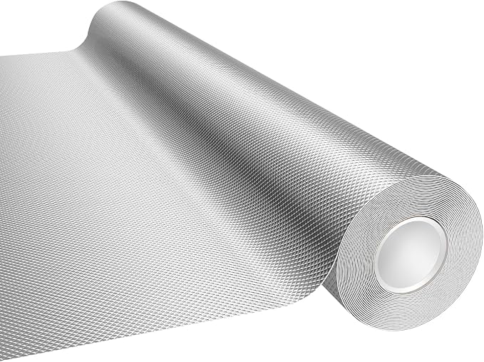 Mylar Film Roll 4FT x 15FT, 6 Mil Silver Diamond Film Foil Roll, Heavy-Duty by Ghguole