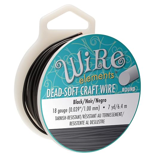 The Beadsmith Wire Elements Craft Wire – Tarnish Resistant, Soft Temper by TheBeadsmith