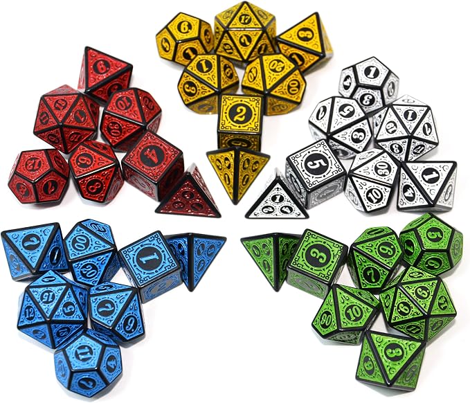SmartDealsPro Double-Colors Polyhedral Dice Sets - Image 6