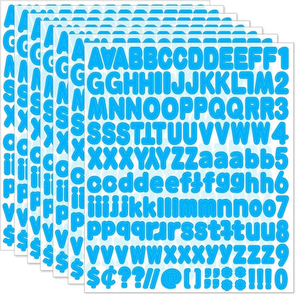 Alphabet Stickers, Self-Adhesive Vinyl Mailbox Numbers, Letters by Starboling