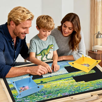 Ancaixin Foldable Puzzle Board 1500 Pieces, Rotating & Tilting Jigsaw Puzzle - Image 5