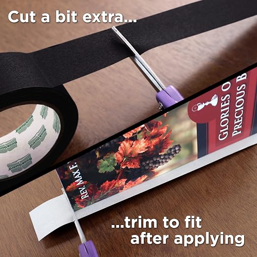 BookGuard 1-1/2 Inch Wide Bookbinding Tape, and Library Supplies, Vinyl Coated - Image 3